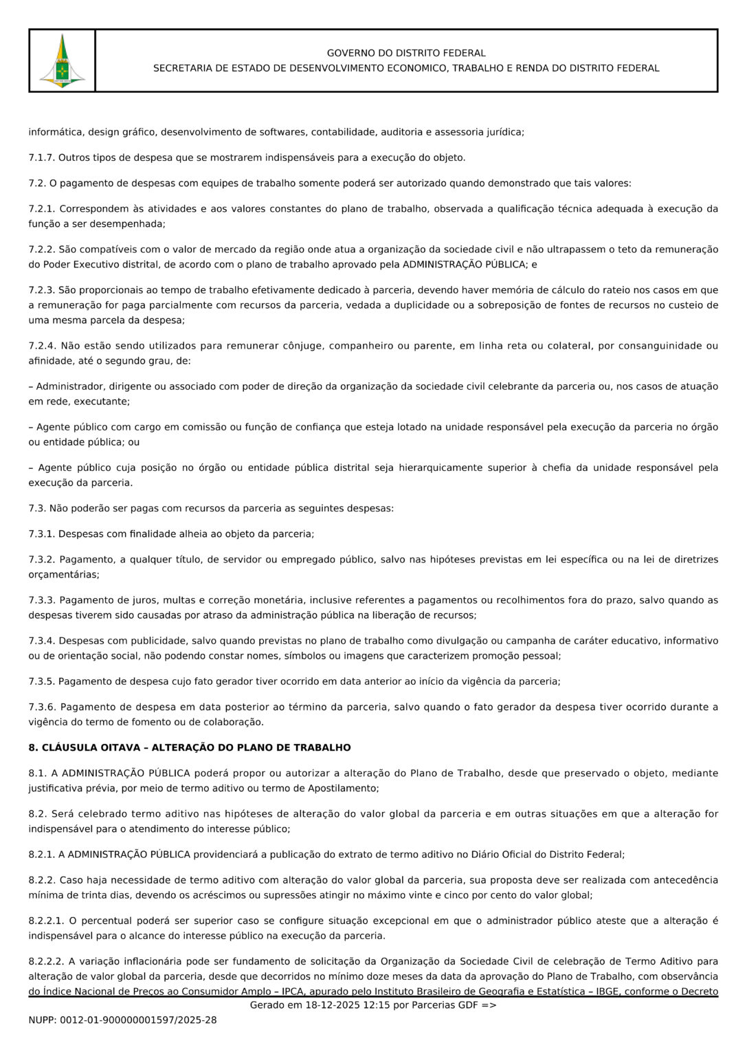 Termo de Fomento